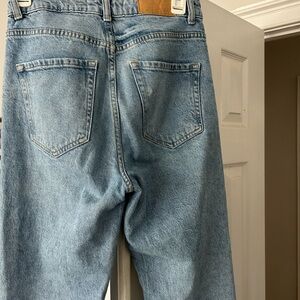 Zara Light Blue Relaxed Jeans